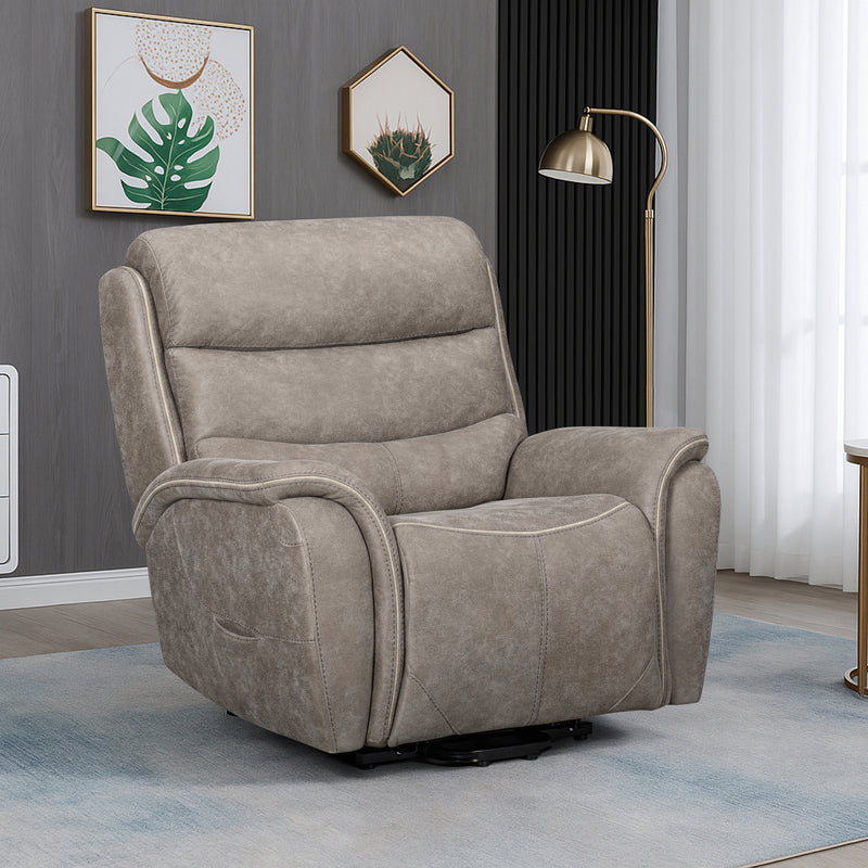 Kamari Power Lift Recliner W/ Heat & Massage-Gray
