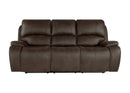 Brookings Sofa W/Pwr Hr & Fr-Brown