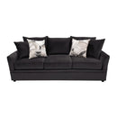 Sylvie Sofa W/4 Accent Pillows-Lush Mink Gray