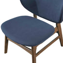 Adler Upholstered Lounge Chair-Blue