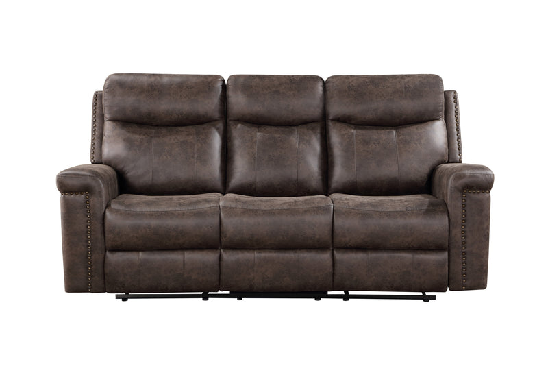 Quade Sofa W/Pwr Fr-Mocha