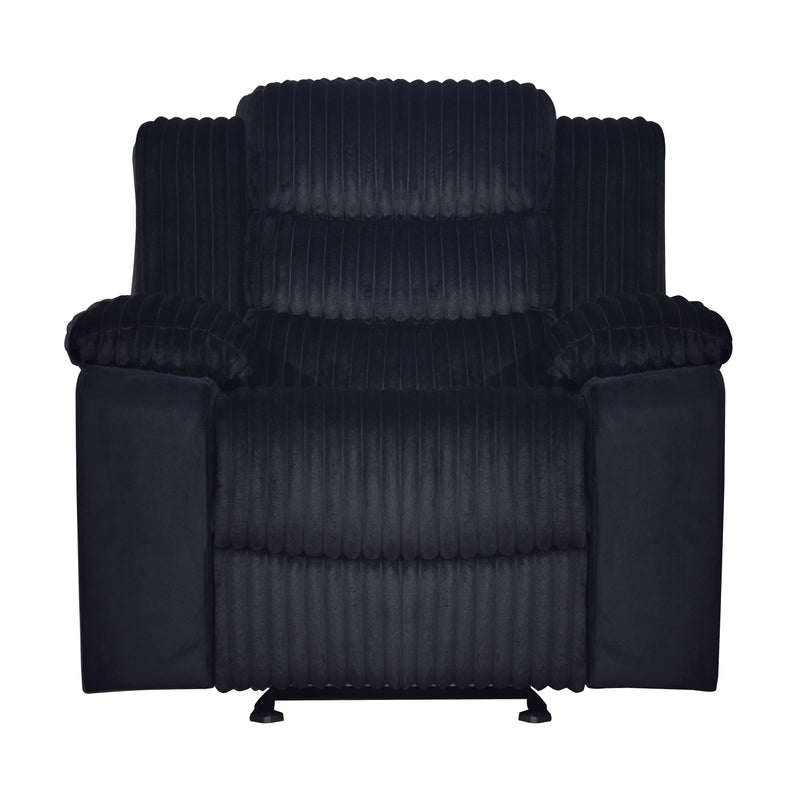 Willow Glider Recliner-Black
