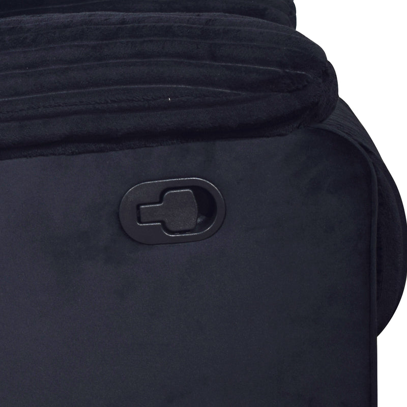 Willow Glider Recliner-Black