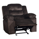 Willow Glider Recliner-Brown