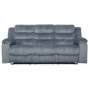 Willow Sofa W/Dual Recliner-Gray
