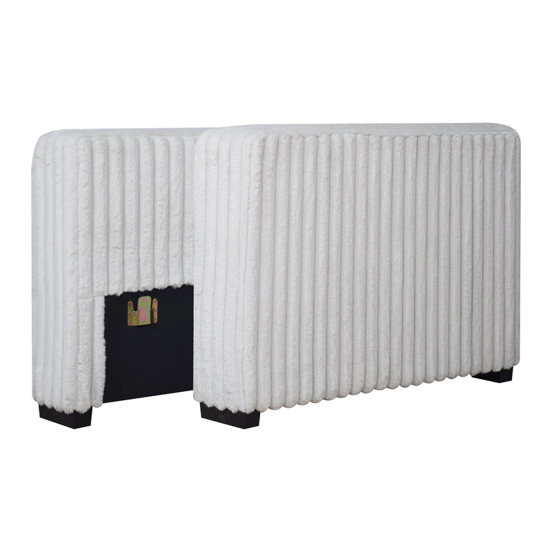 Bliss Set Of 2 Arms For Sectional-Mist Gray