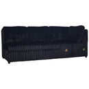 Bliss Laf Loveseat With Corner-Midnight
