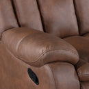Morello Glider Recliner- Brown