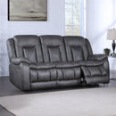 Morello Sofa W/Pwr Fr- Gray