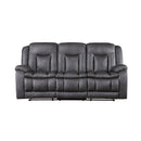 Morello Sofa W/Pwr Fr- Gray
