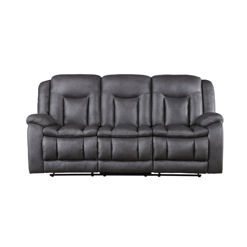 Morello Sofa W/Pwr Fr- Gray