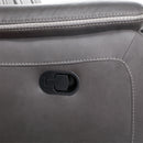 Enzo Sofa W/Dual Recliner- Gray