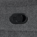 Redondo Raf Console Loveseat W/1 Recliner-Dk Gray