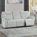 Chablis Reclining Sofa-Mist Gray