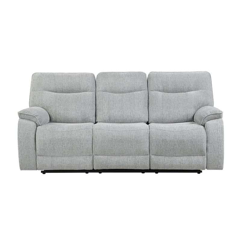 Chablis Reclining Sofa-Mist Gray