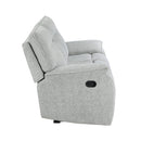 Chablis Reclining Sofa-Mist Gray