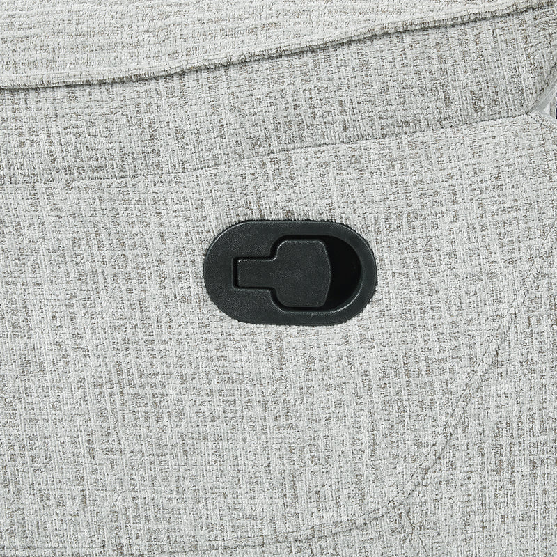 Chablis Reclining Sofa-Mist Gray