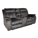Park City Console Loveseat W/ Pwr Fr-Slate