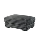 Embrace 41" Ottoman-Charcoal
