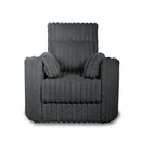 Embrace Swivel Accent Chair-Charcoal