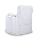 Embrace Swivel Accent Chair-White