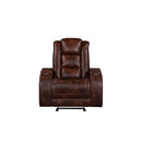 Chester Glider Recliner-Brown