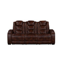Chester Reclining Sofa-Brown