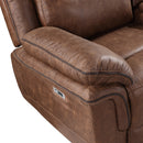 Ryland Sofa W/Pwr Fr- Brown