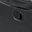 Nikko Sofa W/Dual Recliner-Black/Gray