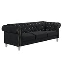 Emma Crystal Sofa-Black