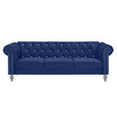 Emma Crystal Sofa-Royal Blue