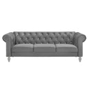 Emma Crystal Sofa-Gray