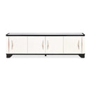 AICO Furniture Tuxedo Media Cabinet in Piano Keyboard image