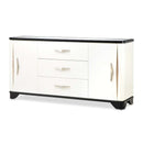 AICO Furniture Tuxedo Sideboard in Piano Keyboard image