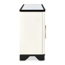 AICO Furniture Tuxedo Sideboard in Piano Keyboard