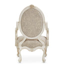 AICO Lavelle Oval Back Wood Chair Mystic in Classic Pearl