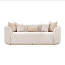 AICO Ariana Sofa in Beige Gold image