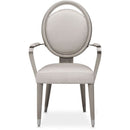 AICO Eclipse Arm Chair (Set of 2) in Moonlight