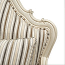 AICO Lavelle Bergere Wood Chair Birch in Classic Pearl