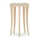 AICO La Rachelle Chairside Table in Medium Champagne image
