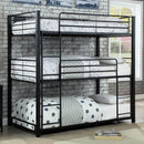 Olga I Antique Black Full/Full Bunk Bed