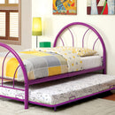 Rainbow Full Bed Black, White, Silver, Black, & Green