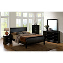 Louis Philippe Mirror Black