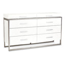 AICO Marquee Dresser in Cloud White