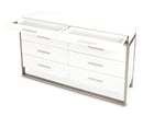 AICO Marquee Dresser in Cloud White