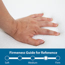 Hollyhock 4" Twin XL Tri-Fold Memory Foam Topper