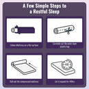 Nasturtium 8" Queen Bamboo Charcoal Infused Memory Foam