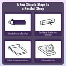 Nasturtium 12" Twin Bamboo Charcoal Infused Memory Foam