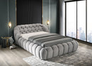 Newquay Bed Black, White, & Gray