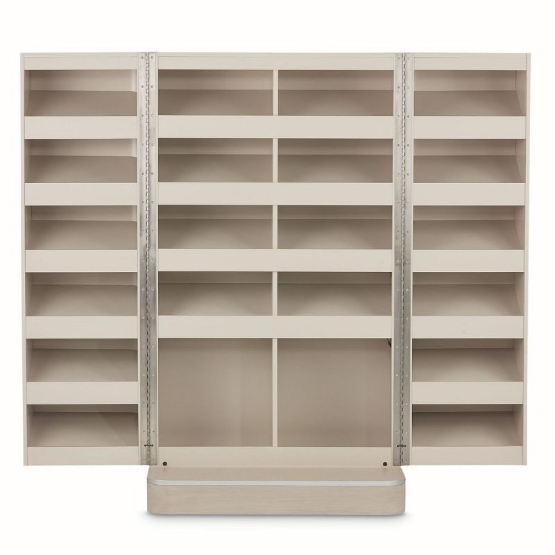 AICO Eclipse Footwear Cabinet in Moonlight